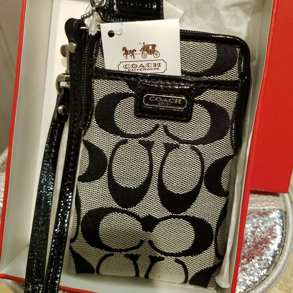 Coach wristlet